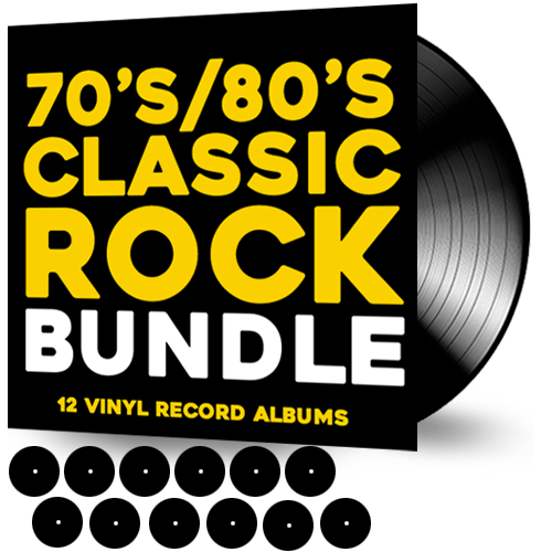 80'S ULTIMATE CLASSIC ROCK BUNDLE ***12 VINYL RECORDS + FREE SHIPPING - Christian Rock, Christian Metal