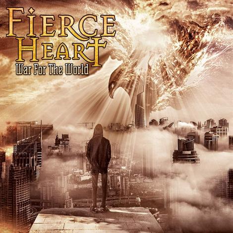FIERCE HEART - WAR FOR THE WORLD (*NEW-CD, 2021) Massive hard rock from Rex Carroll of Whitecross