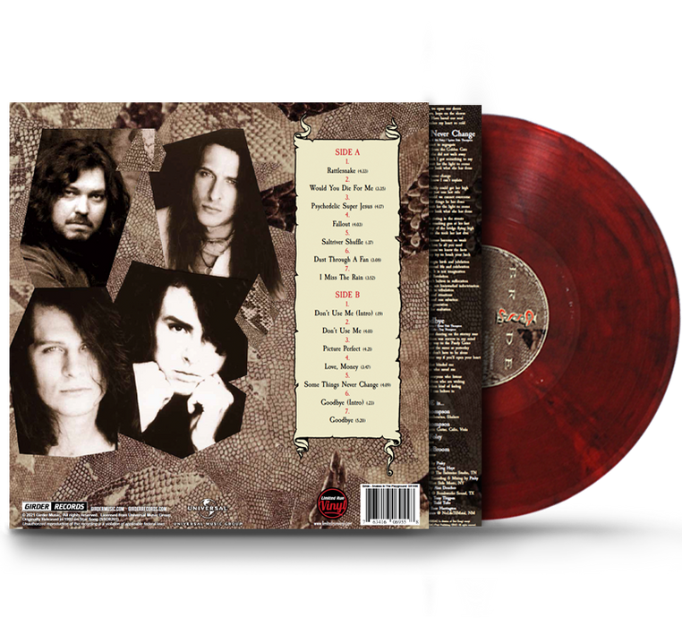 Bride - Snakes In The Playground (Red Swirl Vinyl) *OPEN COPY*