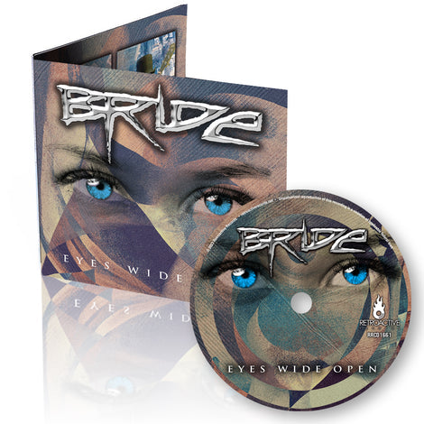 BRIDE - EYES WIDE OPEN 6-TRACK EP (*NEW-Digi-CD, 2023, Retroactive Records) 4 New Tracks!