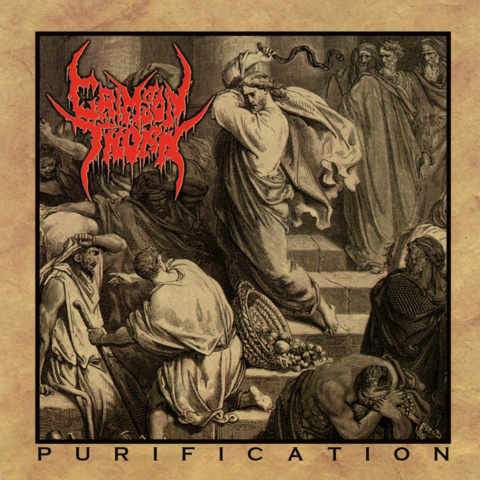 CRIMSON THORN - PURIFICATION (*NEW-VINYL, 2023, Bombworks Records) elite Brutal Old School Death Metal