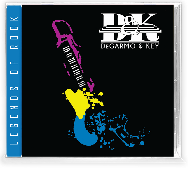 DeGarmo and Key - D&K (CD) 2022 GIRDER RECORDS GR1136 (Legends of Rock) Remastered, w/ Collectors Trading Card