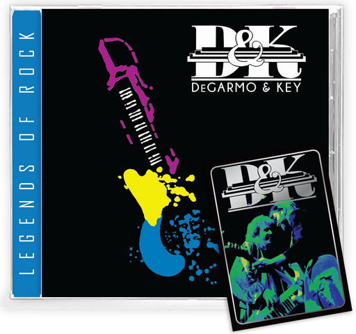 DeGarmo and Key - D&K (CD) 2022 GIRDER RECORDS GR1136 (Legends of Rock) Remastered, w/ Collectors Trading Card