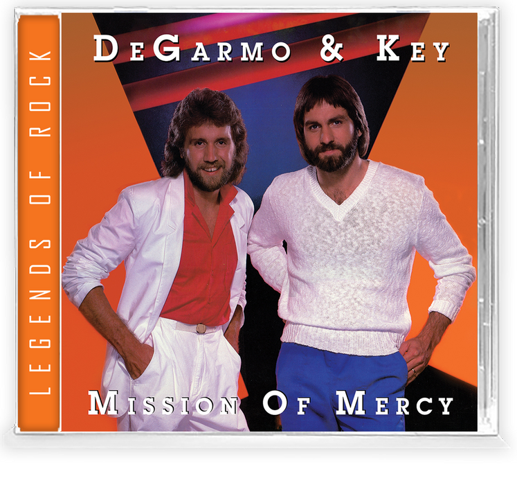 DeGarmo and Key - Mission of Mercy (CD) 2022 GIRDER RECORDS GR1132 (Legends of Rock) Remastered, w/ Collectors Trading Card