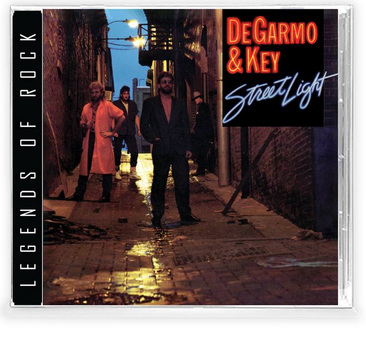 DeGarmo and Key - Streetlight (CD) 2022 GIRDER RECORDS GR1135 (Legends of Rock) Remastered, w/ Collectors Trading Card