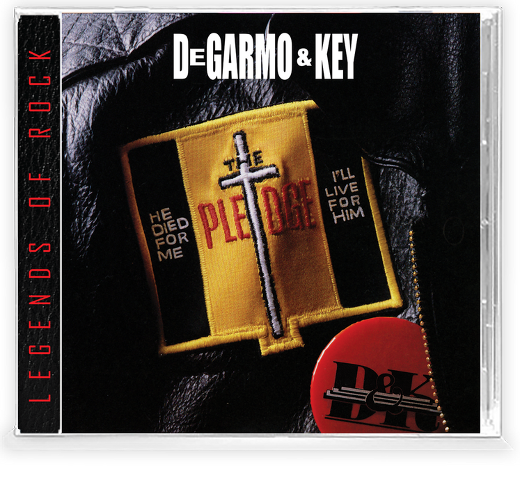 DeGarmo and Key - The Pledge (CD) 2022 GIRDER RECORDS GR1137 (Legends of Rock) Remastered, w/ Collectors Trading Card