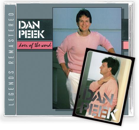 DAN PEEK - DOER OF THE WORD + 2 Bonus + Trading Card (*NEW-CD, 2021 Retroactive) 70's Rock Band AMERICA member!