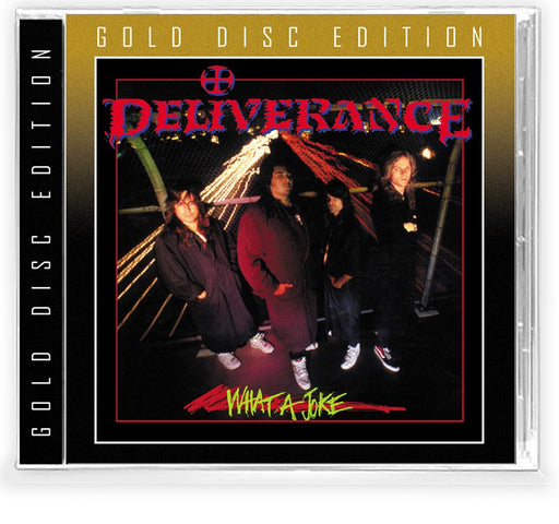 DELIVERANCE - WHAT A JOKE (*NEW-CD, GOLD DISC EDITION, 2020) Bay Area Thrash madness!