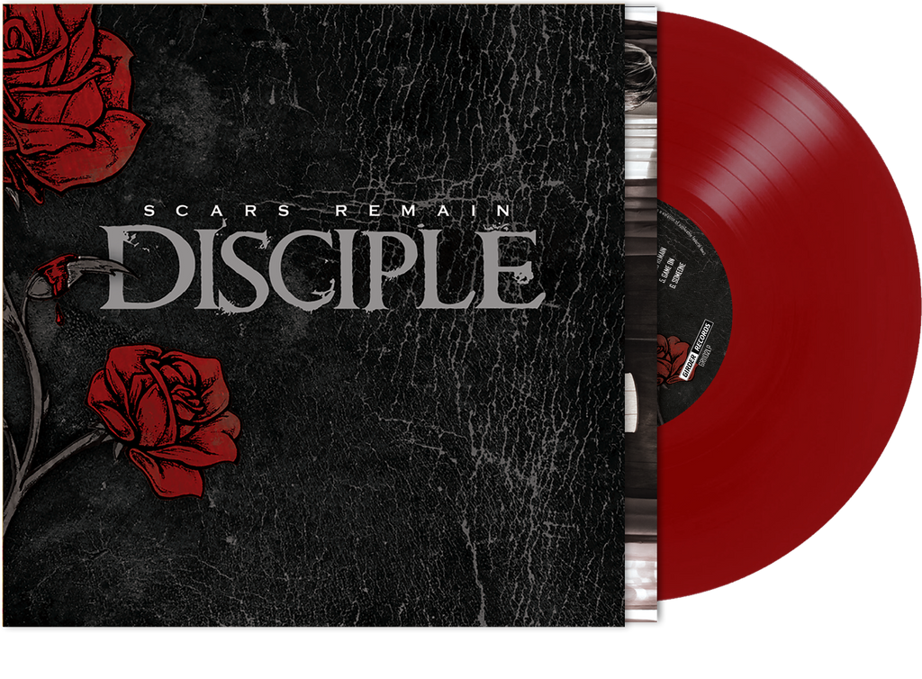 Disciple - Scars Remain (*New-Vinyl) Limited Run Red Rose Vinyl ...