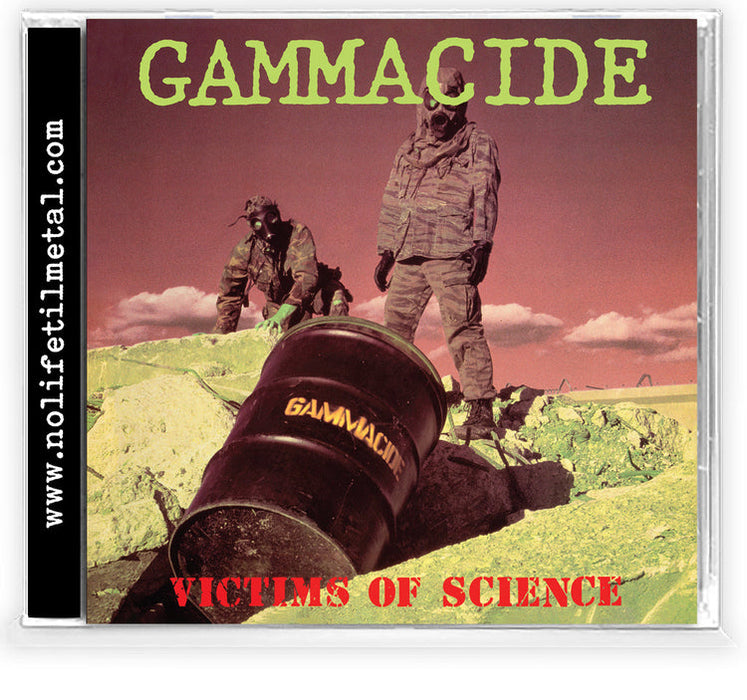 GAMMACIDE - VICTIMS OF SCIENCE (CD) Elite Thrash!
