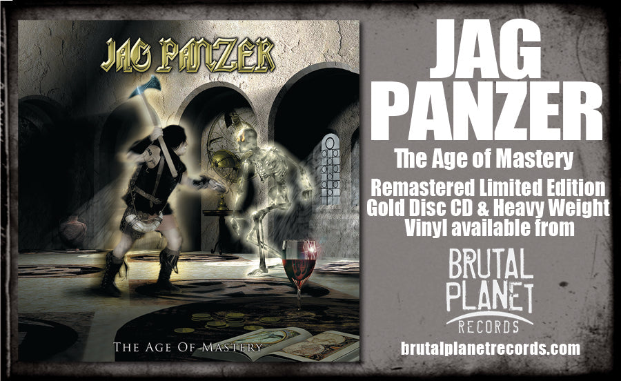 JAG PANZER - THE AGE OF MASTERY (*NEW-GOLDMAX CD, 2023, Brutal Planet) elite Melodic Power Metal!