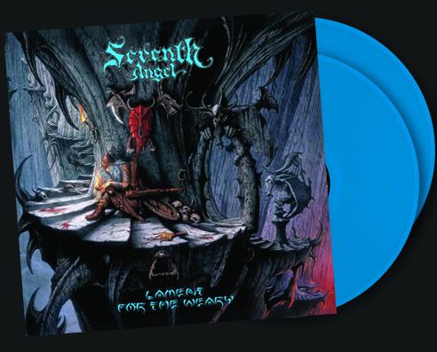 SEVENTH ANGEL - LAMENT FOR THE WEARY (Legends Remastered) Double Blue Vinyl, 2018, Retroactive Records - Christian Rock, Christian Metal