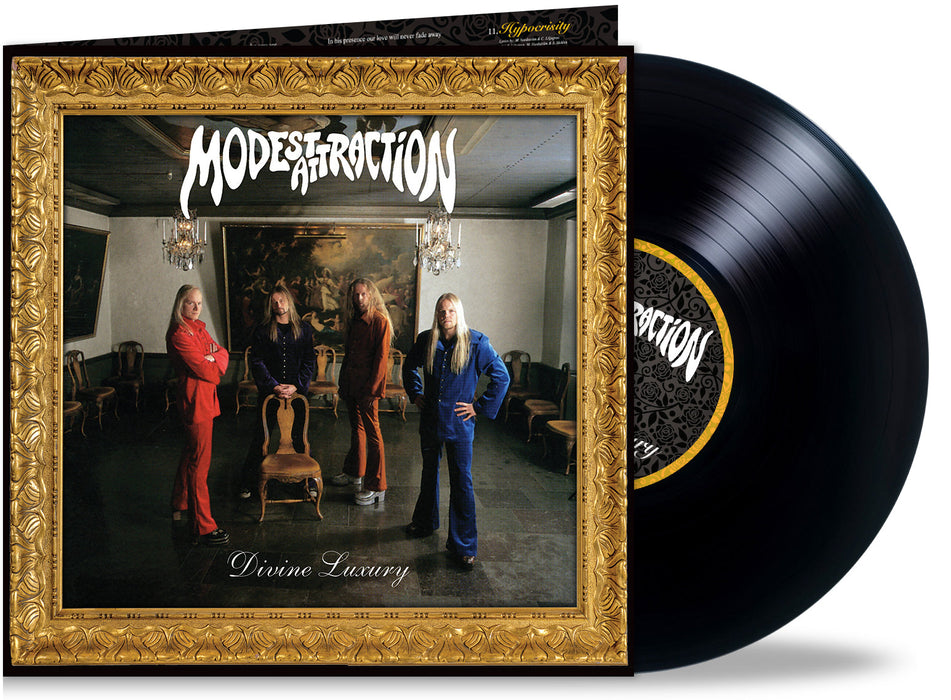 MODEST ATTRACTION - DIVINE LUXURY (*NEW-VINYL, 2021, Retroactive) Pre-Narnia metal band **Bumped & Bruised