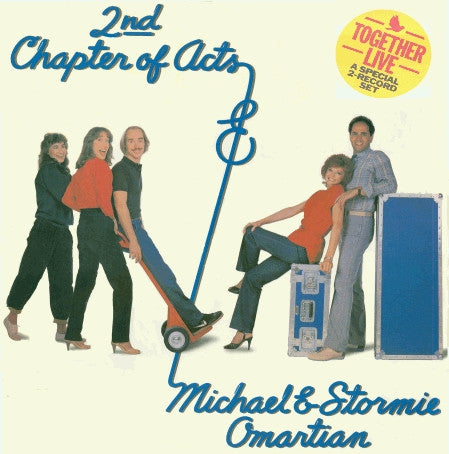 2nd Chapter Of Acts And Michael And Stormie Omartian – Together Live (Pre-Owned 2 x Vinyl) Sparrow Records 1983