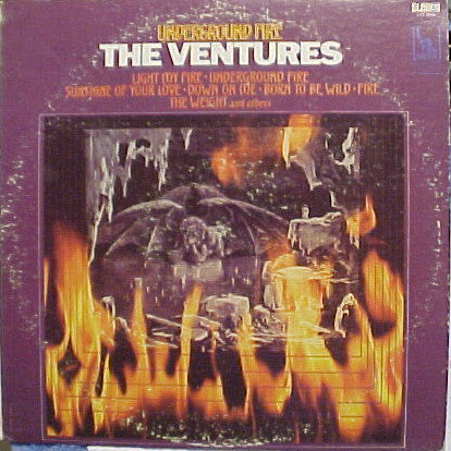 The Ventures – Underground Fire (Pre-Owned Vinyl) Liberty 1969