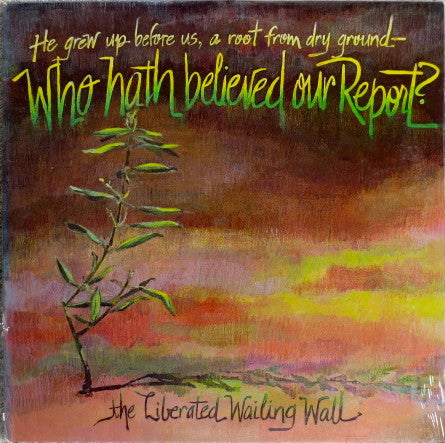 The Liberated Wailing Wall – Who Hath Believed Our Report? (Pre-Owned Vinyl) Jews For Jesus 1979