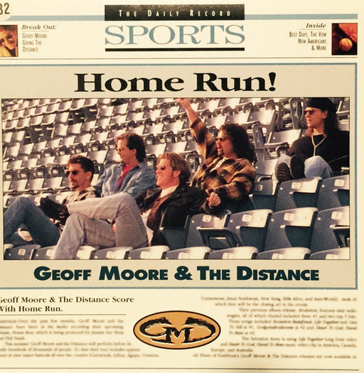 Geoff Moore and The Distance – Home Run (Pre-Owned CD) ForeFront Records 1995