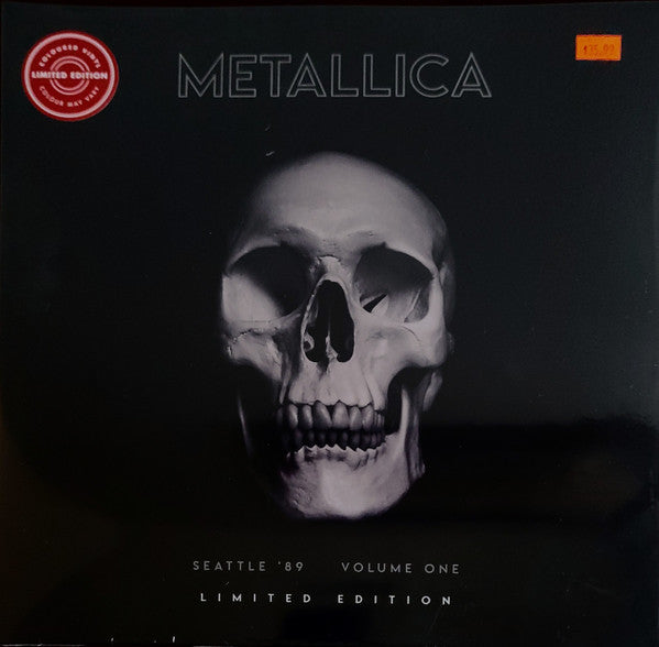 Metallica – Seattle '89: Volume One (New/Sealed Clear 2 x Vinyl) Detonate Records Feb 5, 2021