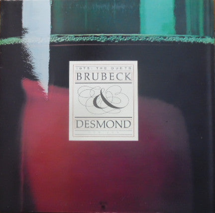 Dave Brubeck And Paul Desmond – Brubeck And Desmond 1975: The Duets (Pre-Owned Vinyl)