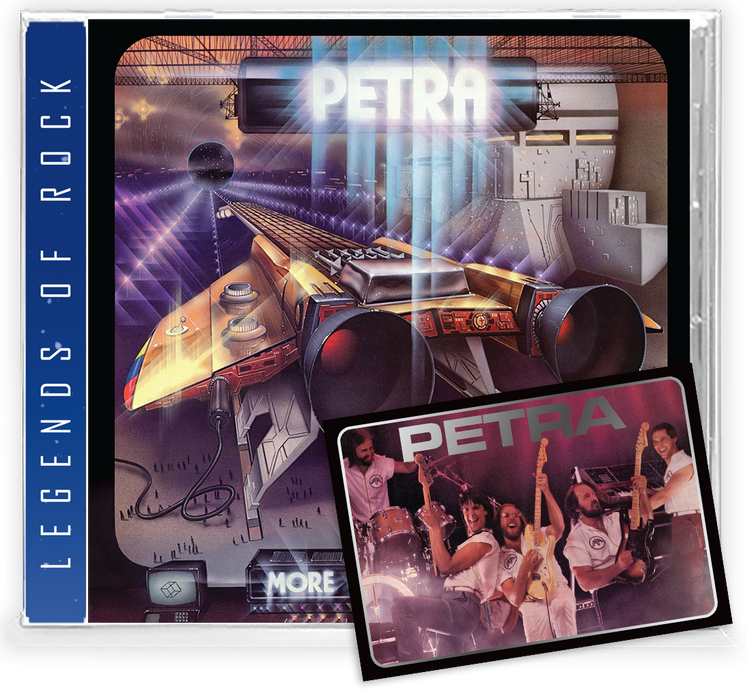 PETRA - MORE POWER TO YA (*New-CD) WEBSTORE EXCLUSIVE w/ LTD Trading Card 2021 Girder Records