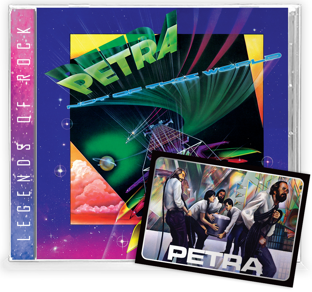 Petra - Not Of This World (New CD) w/ LTD Trading Card