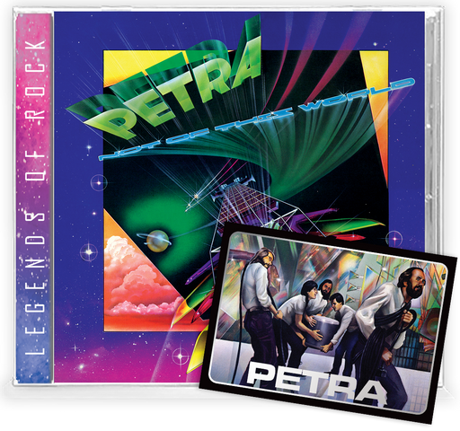 PETRA - NOT OF THIS WORLD (*New-CD) w/ LTD Trading Card