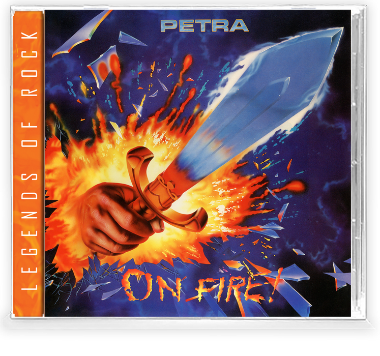 PETRA - ON FIRE! (*New-CD) w/ LTD Trading Card