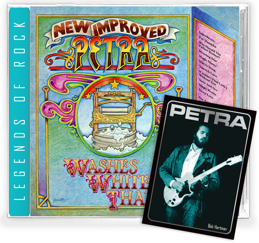 PETRA - WASHES WHITER THAN (*New-CD) w/ LTD Trading Card, FIRST TIME COMPLETE ALBUM ON CD