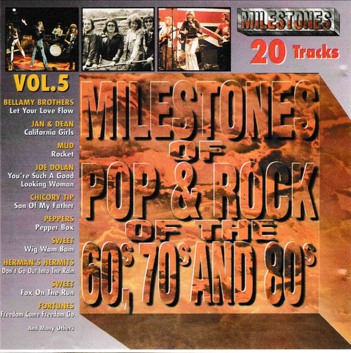 Milestones Of Pop & Rock Of The 60s, 70s And 80s Vol. 5 (*New CD)