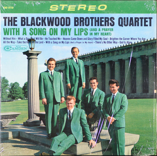 The Blackwood Brothers - With a Song On My Lips (Vinyl)