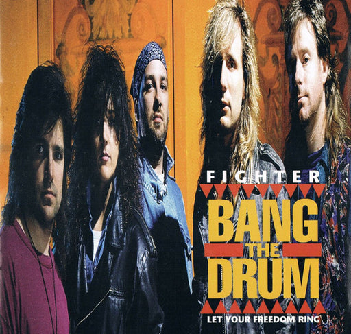 Fighter - Bang The Drum (CD) 1992 Wonderland/Word ORIGINAL PRESSING