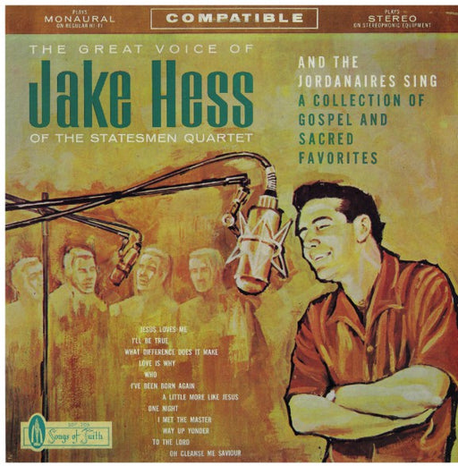 Jake Hess - Great Voice of the Jake Hess Statesmen Quartet (Pre-Owned Vinyl)