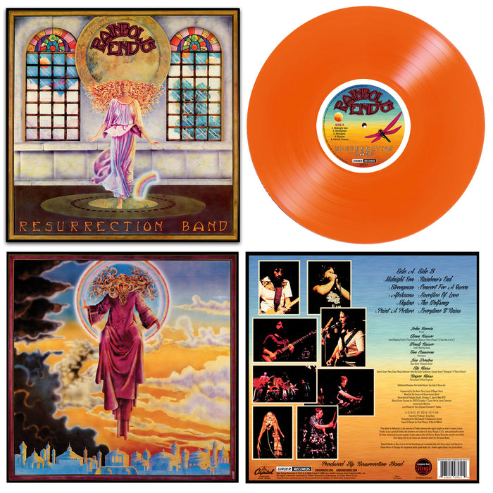 RESURRECTION BAND - RAINBOW'S END (Limited Run Vinyl, Skyline Orange, Remastered) 2023 GIRDER RECORDS