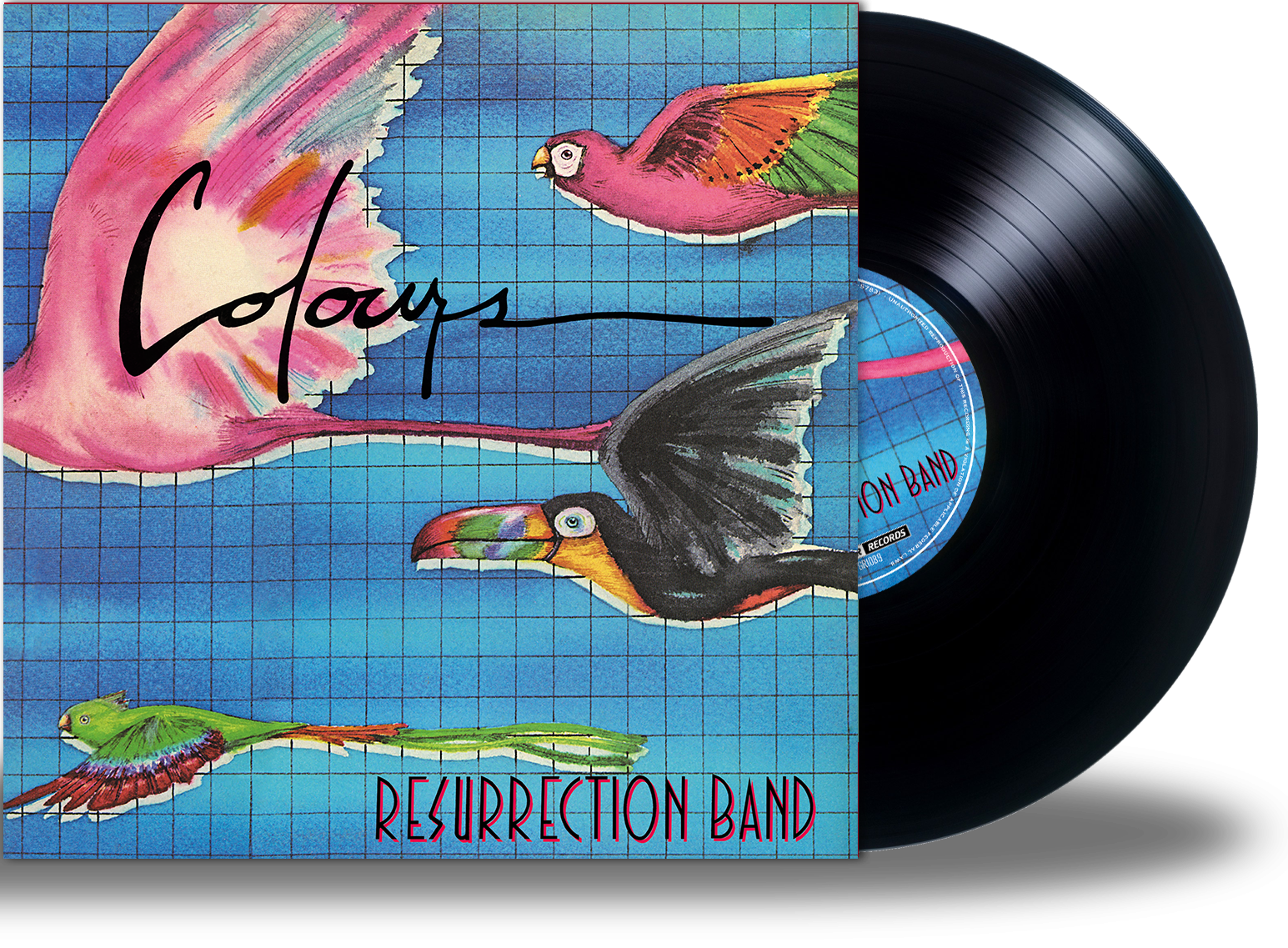Resurrection Band – Colours (Limited Run Vinyl) 3 Colors, Gatefold Jac ...