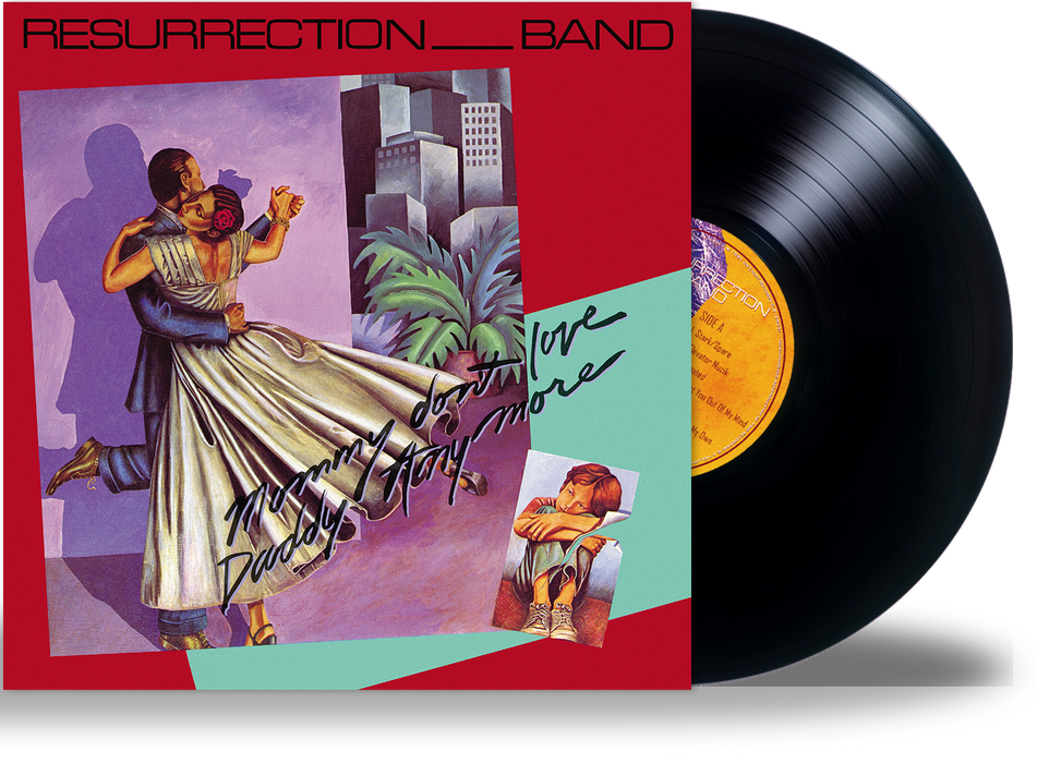 Resurrection Band – Mommy Don't Love Daddy Anymore (Limited Run Vinyl) 3 Colors, Gatefold Jacket + Band Poster