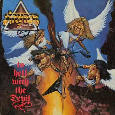 STRYPER - TO HELL WITH THE DEVIL (1986, Vinyl, Enigma) ANGEL ARTWORK - girdermusic.com