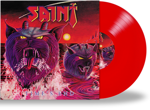 SAINT - TIMES END (LIMITED 200 RUN VINYL) COLOR RED - 2020 Retroactive