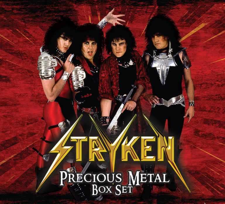 STRYKEN - PRECIOUS METAL BOX SET (*NEW 3-CD Box Set, 2022, Retroactive) Limited to just 300 Box Sets!