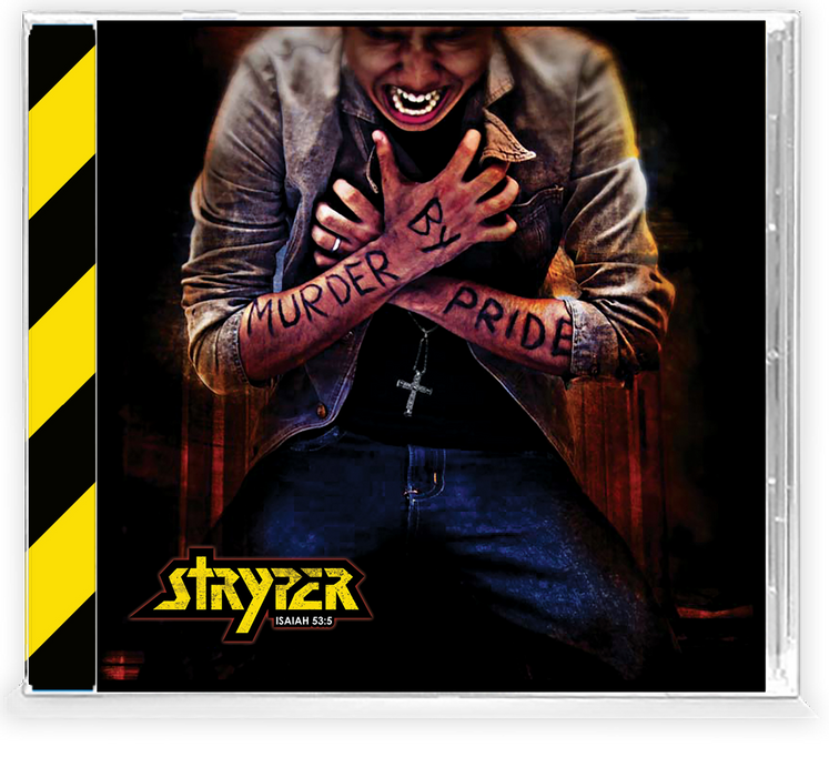 STRYPER - MURDER BY PRIDE GOLD DISC (CD) 2022 GIRDER RECORDS (Legends of Rock) Remastered, w/ Collectors Trading Card
