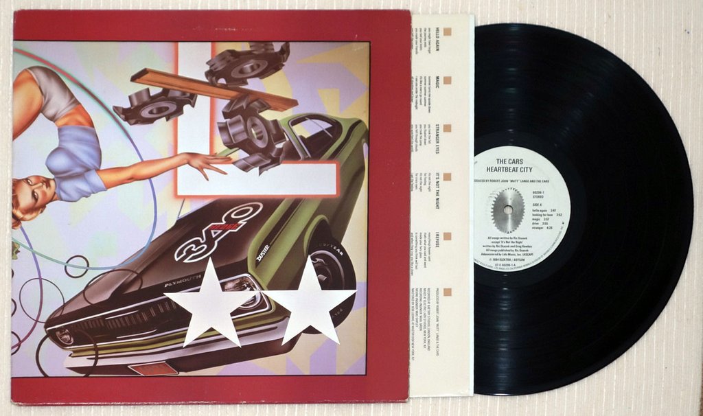 The Cars - Heartbeat City (Pre-Owned Vinyl) 1984 Original Gatefold Pressing! NM!!!
