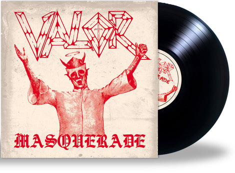 VALOR - MASQUERADE (*NEW-BLACK VINYL, 2022, Retroactive Records) Very rare speed metal! (Limited Run Vinyl)