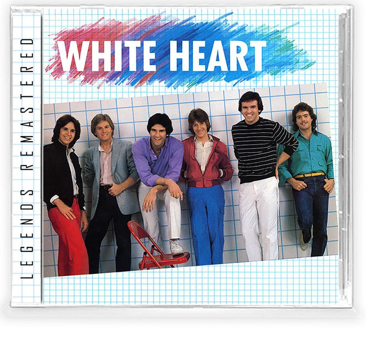 WHITE HEART - WHITE HEART + 1 Bonus + Trading Card (*NEW-CD, 2021, Retroactive) Featuring David & Dann Huff of GIANT Sale price