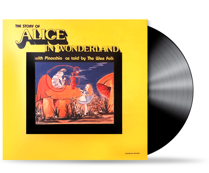 Alice In Wonderland  - Alice In Wonderland with Pinocchio by The Wee Folk (Vinyl)