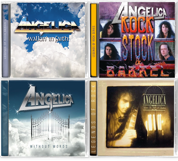 Angelica 4-CD Bundle (Walkin' In Faith, Rock, Stock Barrel, Without Words, Time Is All It Takes)