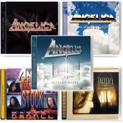 Angelica 5 Pack Bundle - Walkin' In Faith, Time Is All It Takes, Rock, Stock, Barrel, Without Words