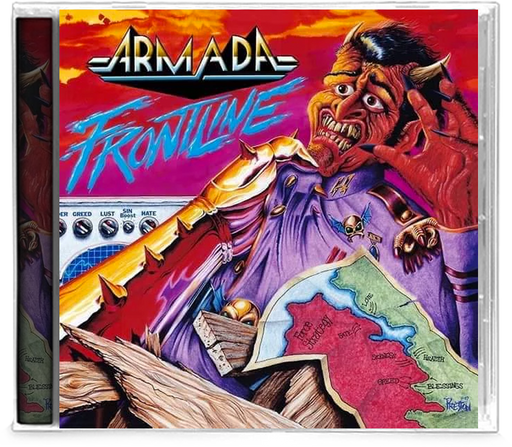 ARMADA - FRONTLINE (Legends Remastered) (*New-CD, 2019, Retroactive Records) - Christian Rock, Christian Metal