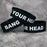 Bang Your Head - Black Gel Braclets - Christian Rock, Christian Metal