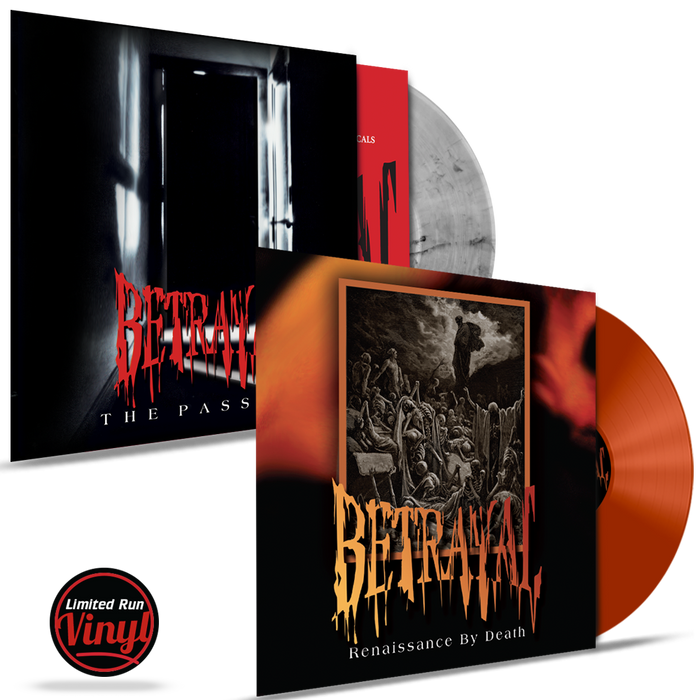 Betrayal - The Passing / Renaissance By Death (*COLORED 180 GRAM VINYL) 2 Album Bundle - Christian Rock, Christian Metal