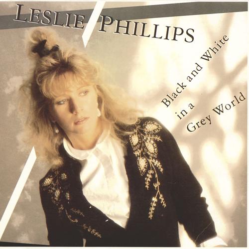 Leslie Phillips - Black and White in a Grey World (USED VINYL) - Christian Rock, Christian Metal