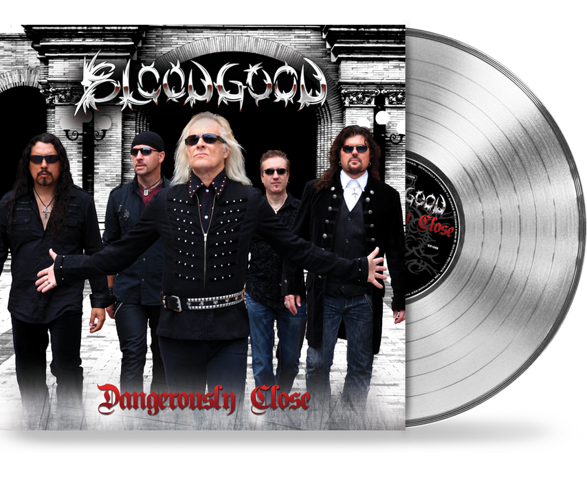 BLOODGOOD - DANGEROUSLY CLOSE (Limited Run Vinyl) 200 Silver/Gray